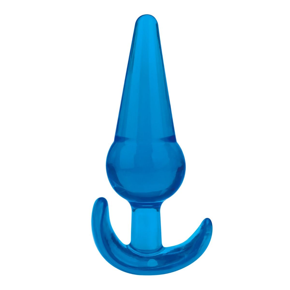 Blue Line Medium Tapered Butt Plug Blue 5 Inch - Simply Pleasure