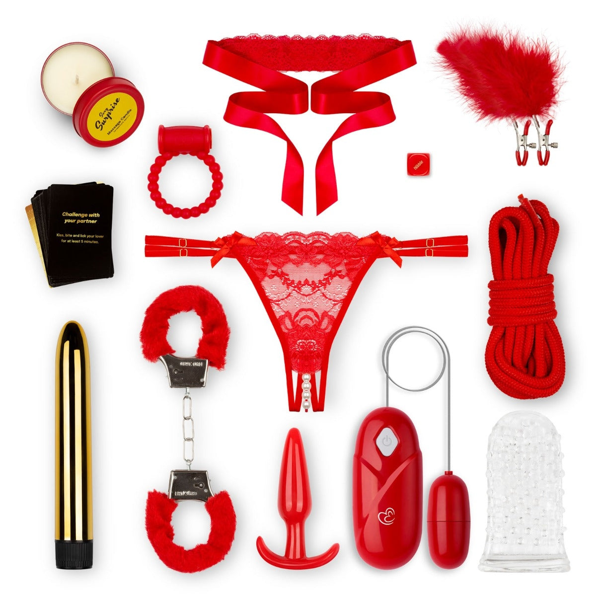 Loveboxxx Sexy Surprise Egg Sex Toy Kit Red Simply Pleasure Loveboxxx Sexy Surprise Egg Sex Toy Kit Red Simply Pleasure
