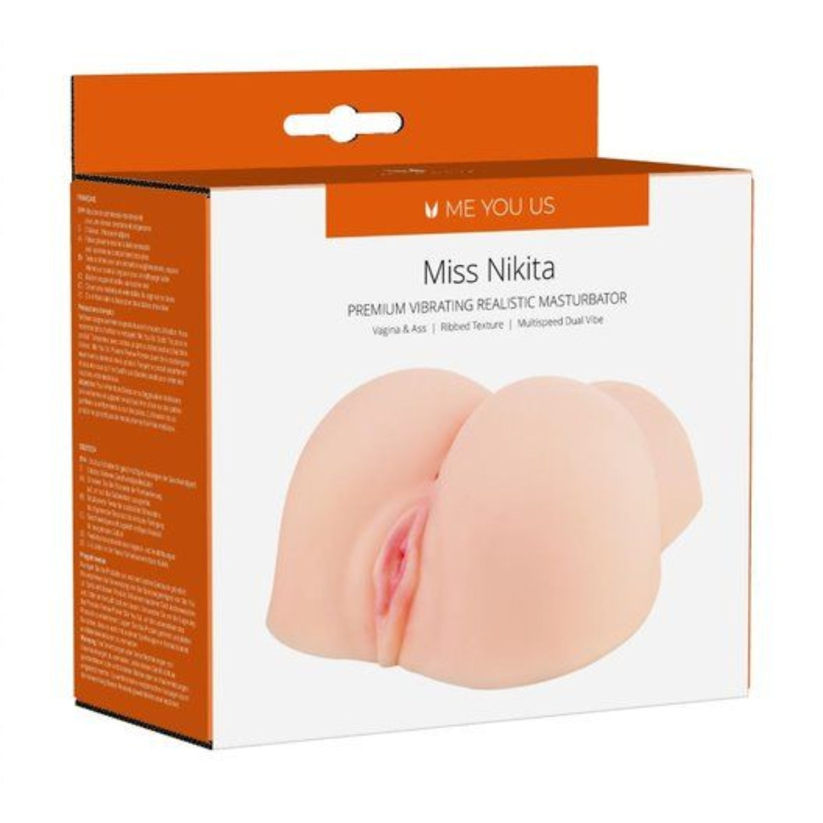 Me You Us Miss Nikita Premium Vibrating Realistic Masturbator Pink - Simply Pleasure