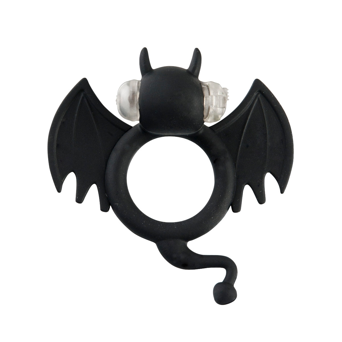 S-Line Bad Bat Vibrating Silicone Cock Ring Black Simply Pleasure S-Line Bad Bat Vibrating Silicone Cock Ring Black Simply Pleasure