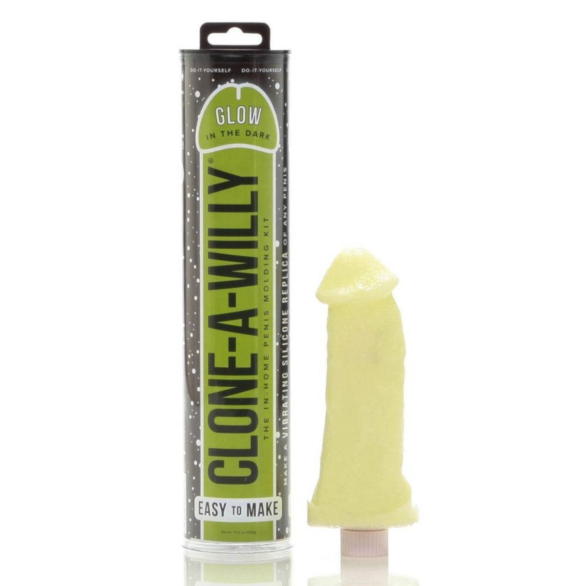 Clone A Willy Penis Moulding Kit Glow In The Dark Green - Simply Pleasure