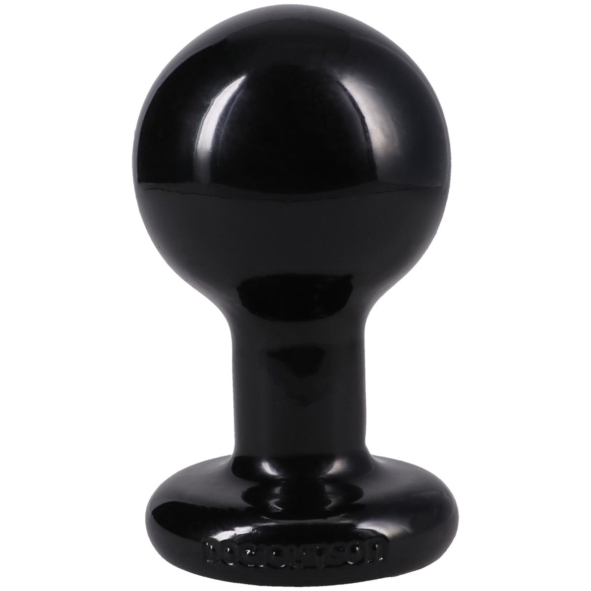 Doc Johnson The Classic Round Butt Plug Black Medium