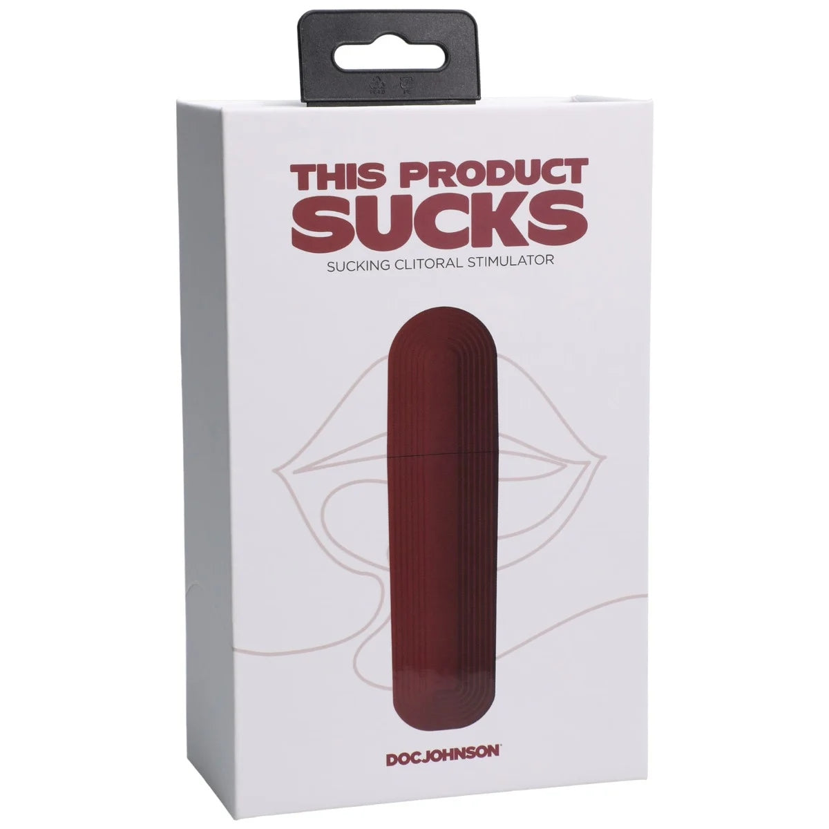 This Product Sucks Sucking Clitoral Stimulator Red