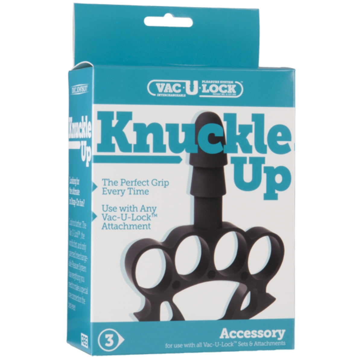 Vac-U-Lock Knuckle Up Plug Accessory Black