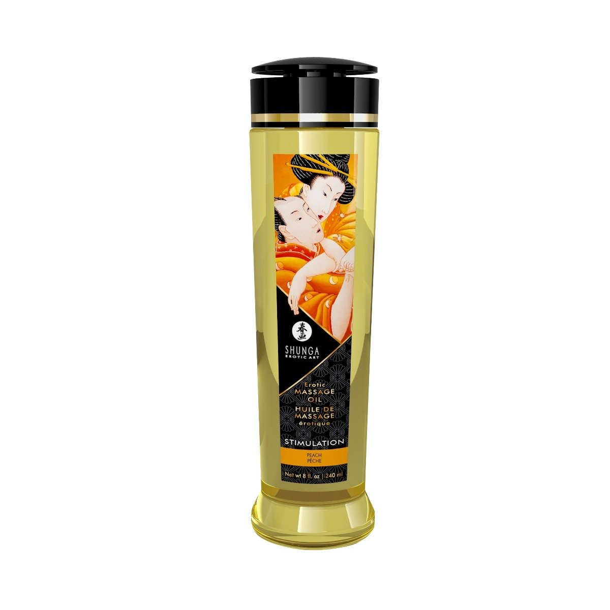 Shunga Massage Oil Stimulation Peach 240ml
