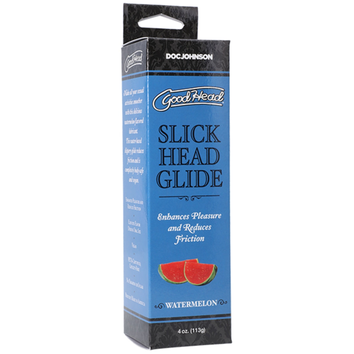 GoodHead Slick Head Glide Water Based Lube Watermelon 4oz