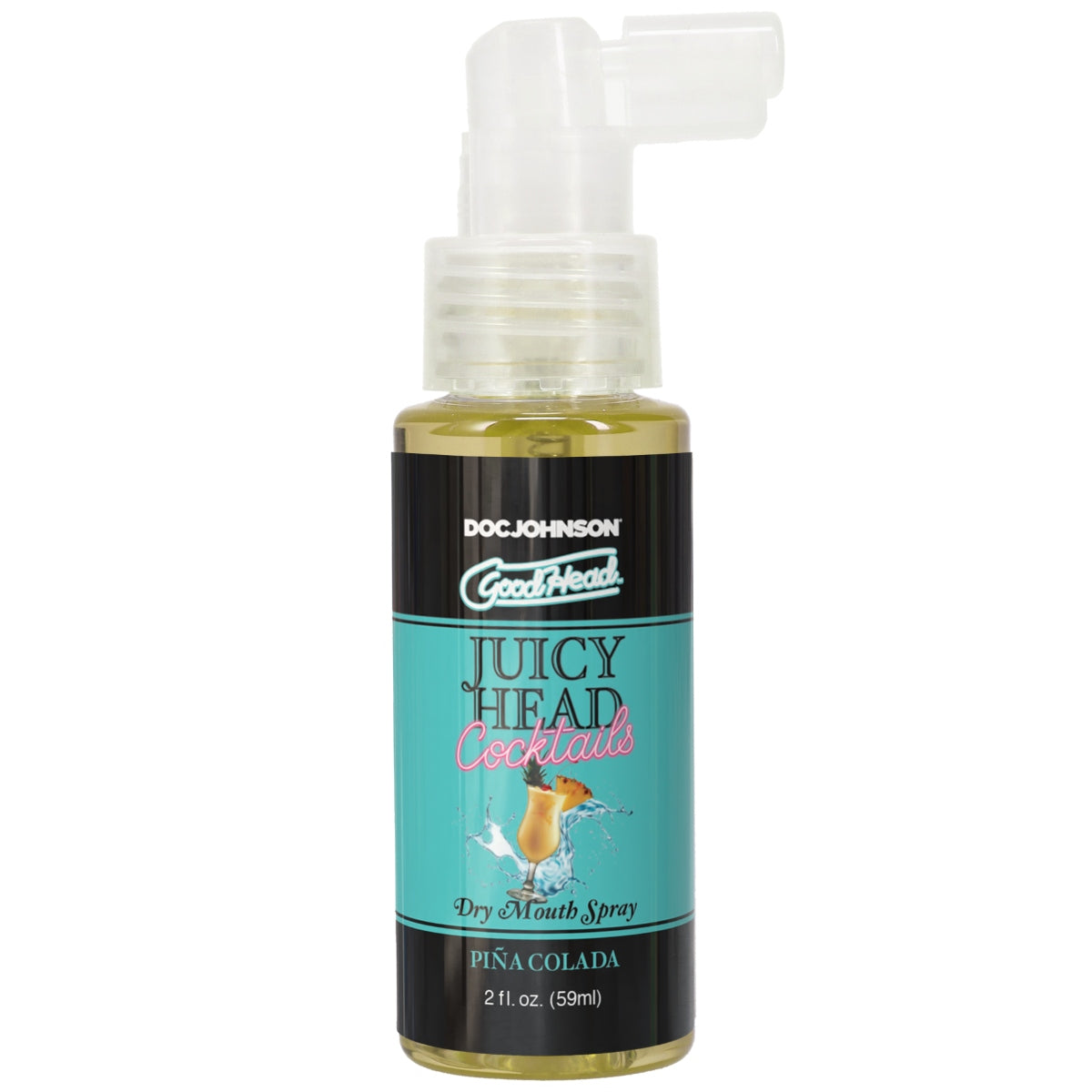 GoodHead Juicy Head Cocktails Dry Mouth Spray Pina Colada 2oz