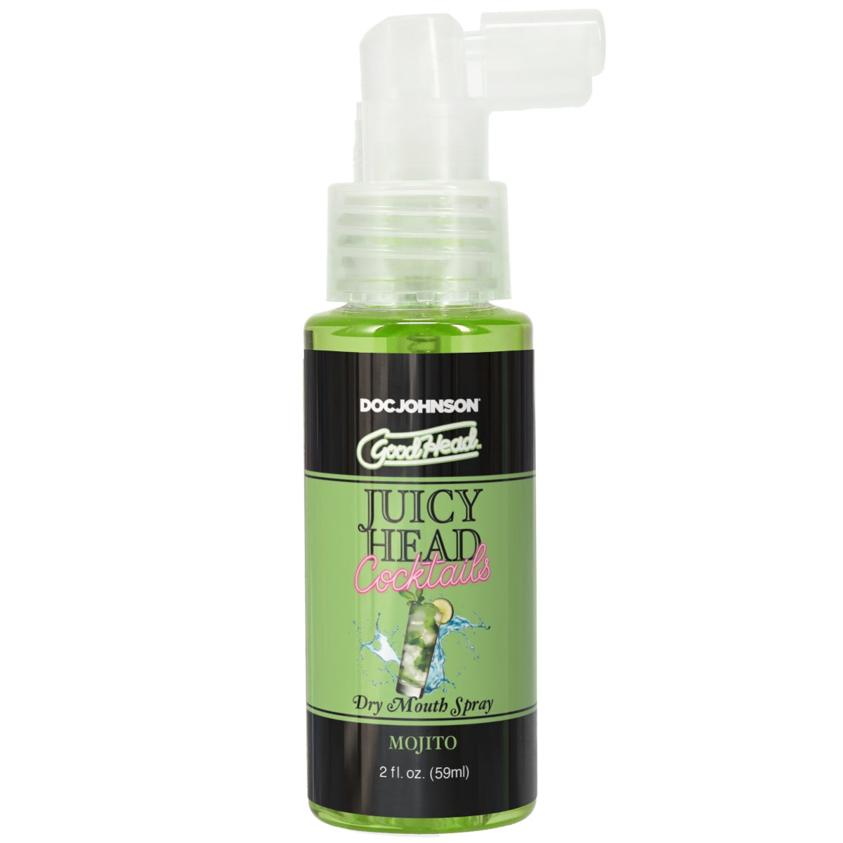 GoodHead Juicy Head Cocktails Dry Mouth Spray Mojito 2oz