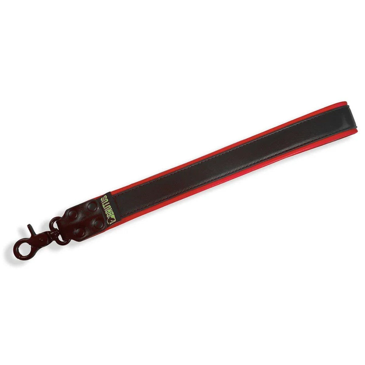 Brutus Vegan Short Leash Black Red