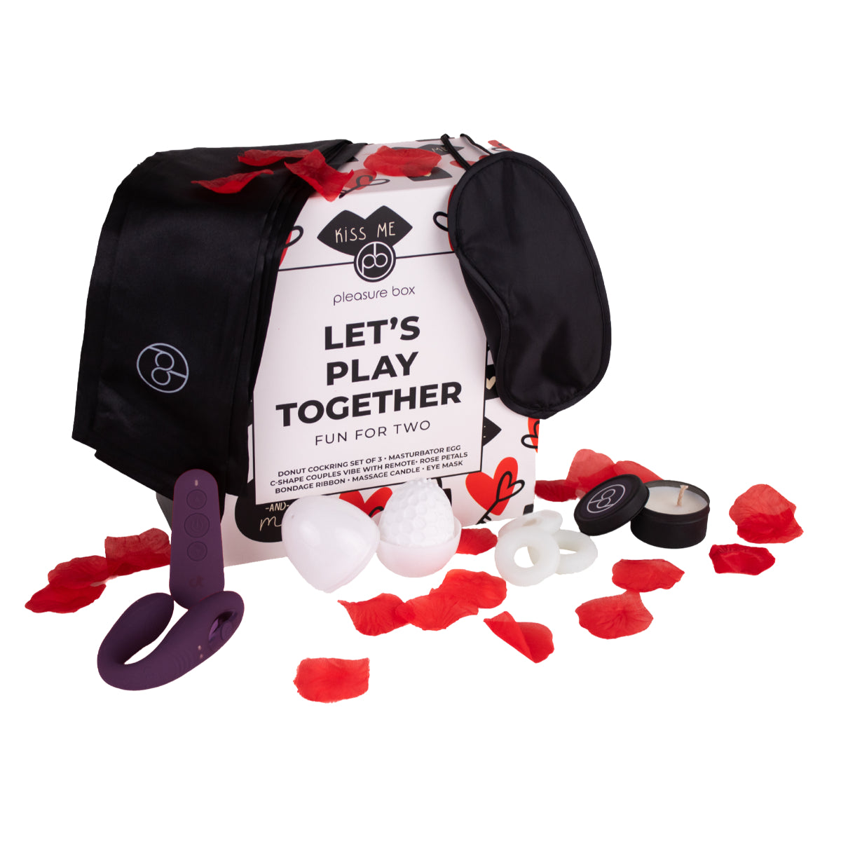 Dreamtoys Pleasure Box Let's Play Together Sex Toy Kit