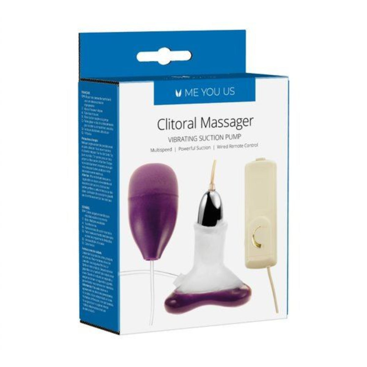 Me You Us Clitoral Massager Vibrating Suction Pump - Simply Pleasure