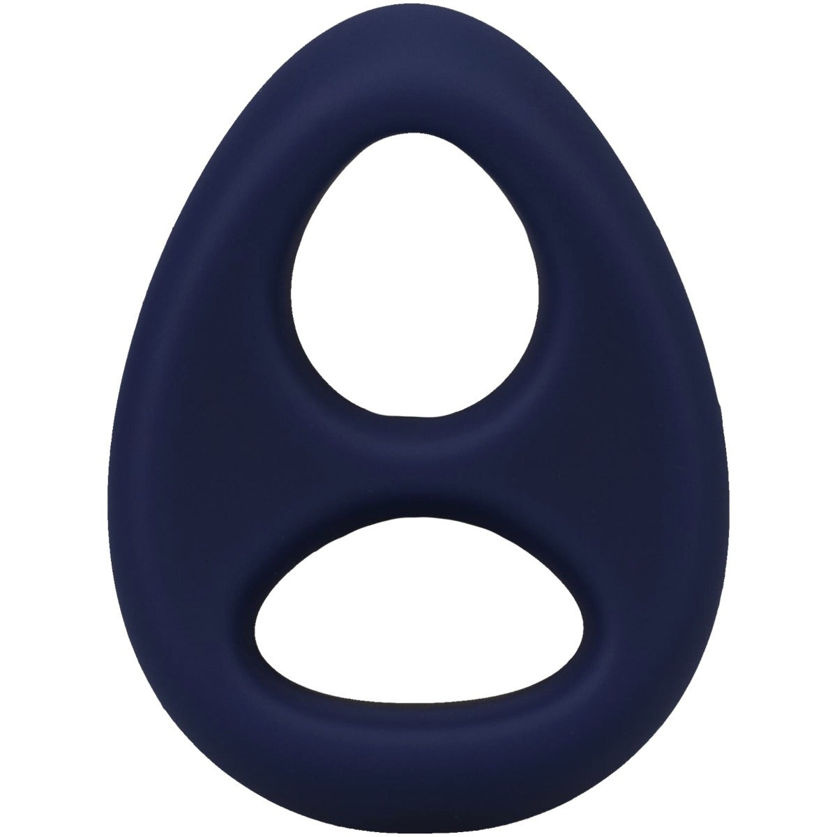 Rock Solid The Code Silicone Cock Ring With Bandana Navy Blue