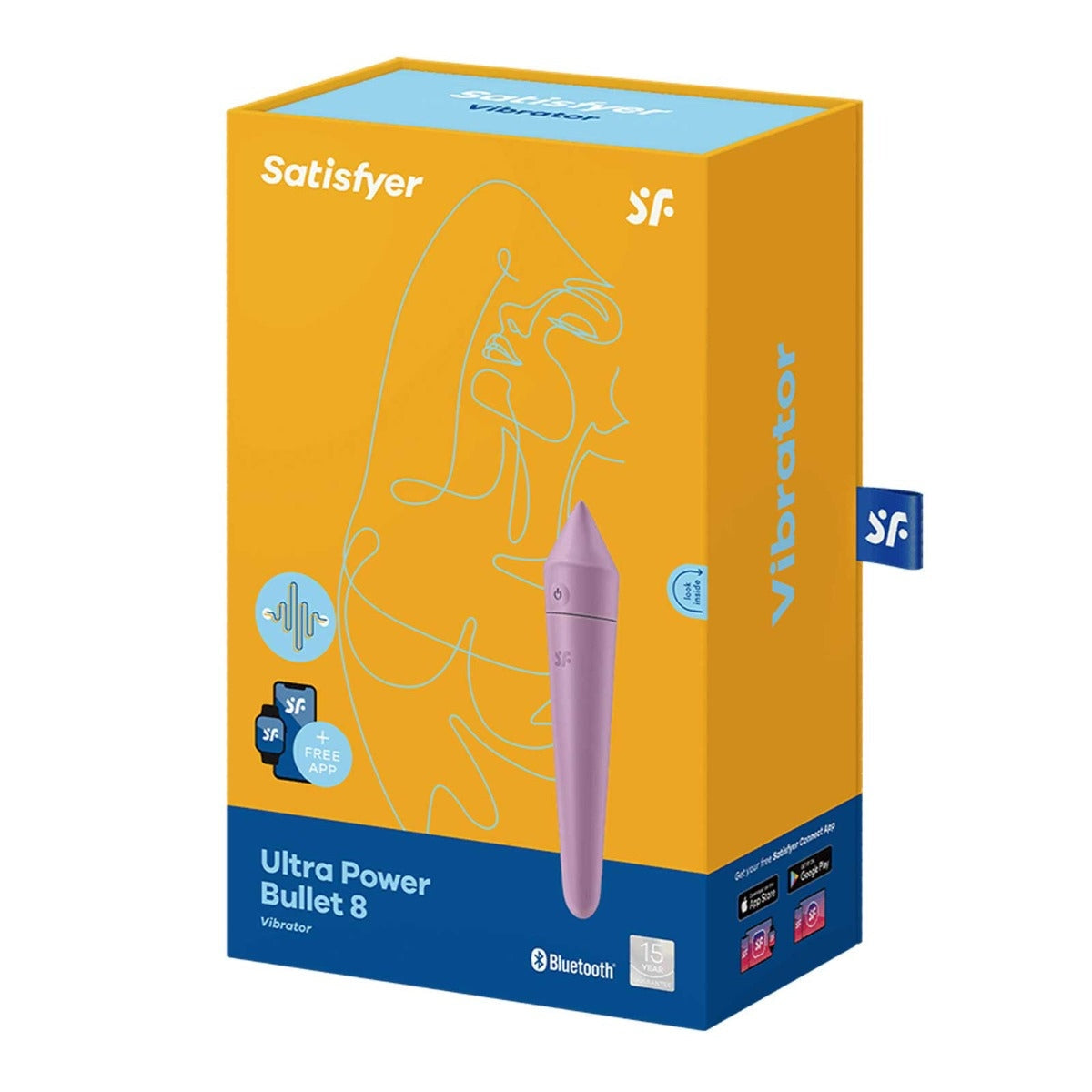 Satisfyer Ultra Power Bullet 8 Vibrator Lilac