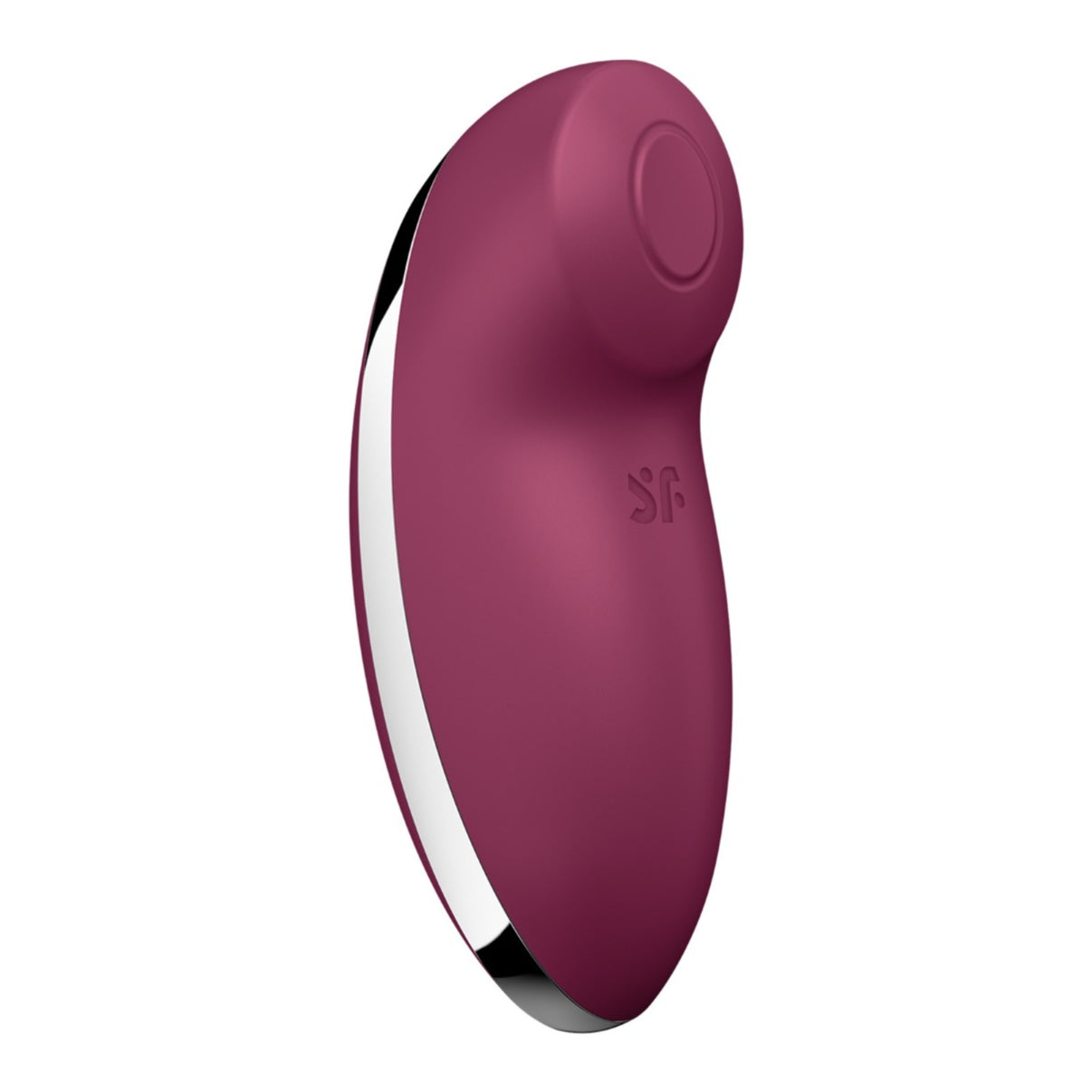 Satisfyer Tap & Climax 2 Lay On Vibrator Red