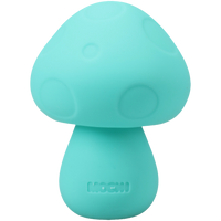 Mochi Mushroom Rechargeable Silicone Vibrator Teal