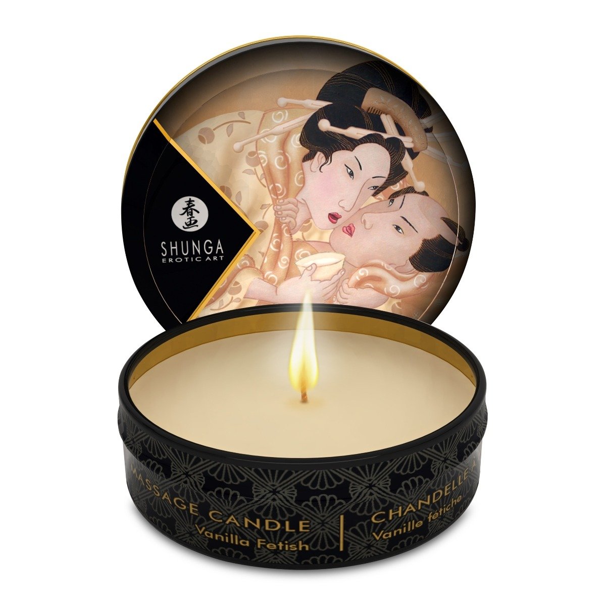 Shunga Mini Candlelight Massage Candle Desire Vanilla 30ml