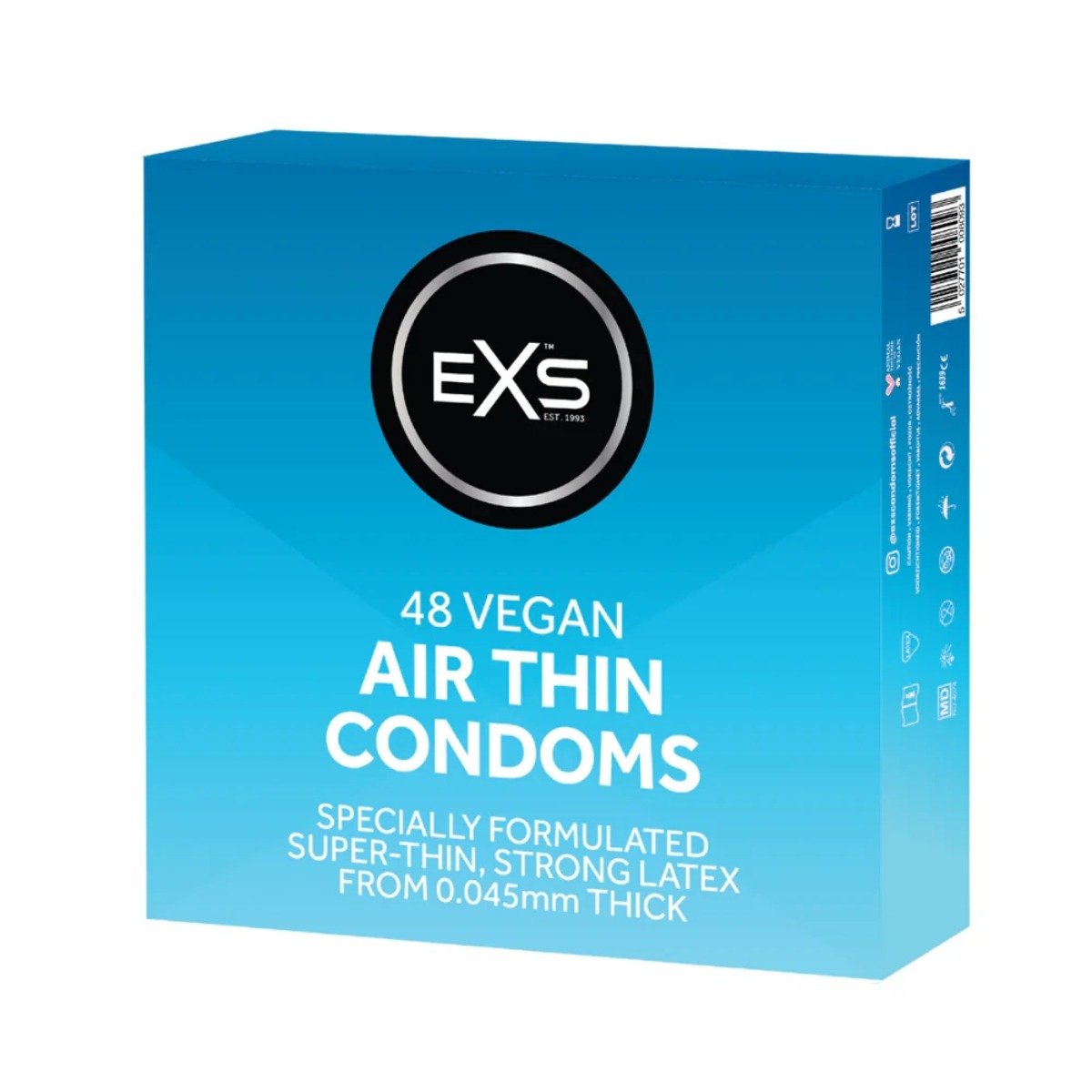 EXS Air Thin Vegan Condoms 48 Pack