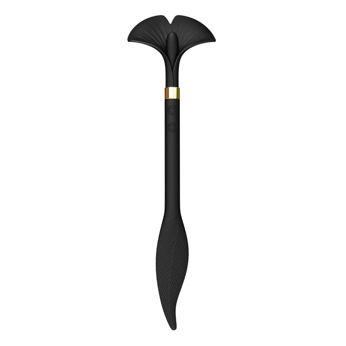 Guilty Pleasure Indulge Petal Play Muse Dual End Vibrator Black