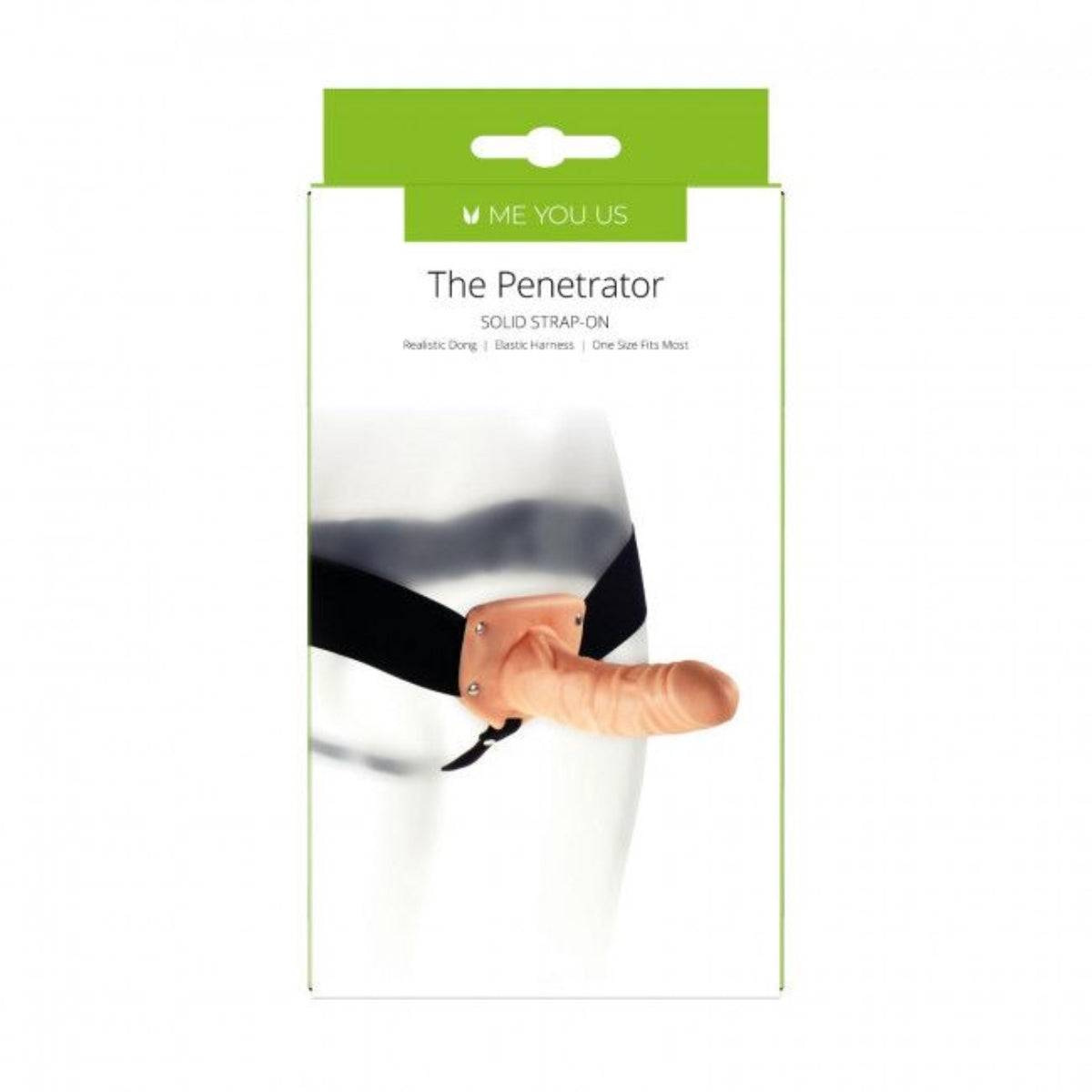 Me You Us The Penetrator Solid Strap-On Flesh - Simply Pleasure