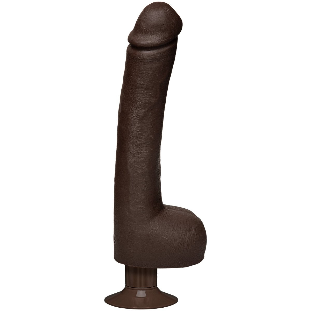 Signature Cocks Safaree Samuels Anaconda Vibrating Ultraskyn Dildo Brown 12 Inch