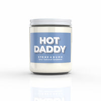 Strike + Burn Hot Daddy Candle Spice Teakwood Sandalwood