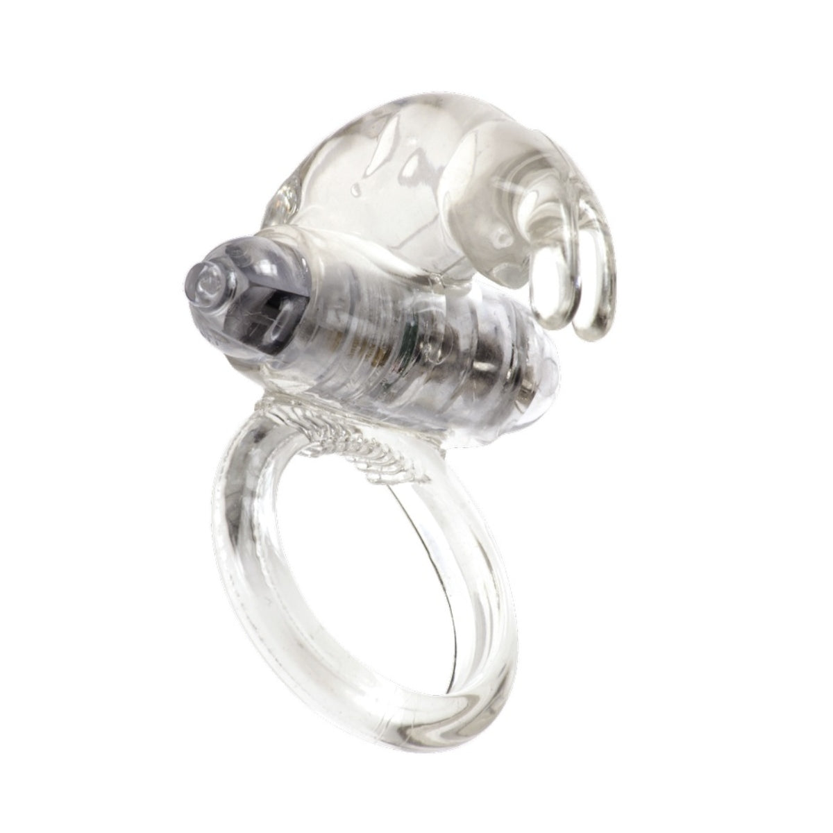 Me You Us Classic Rabbit Vibrating Cock Ring Clear - Simply Pleasure