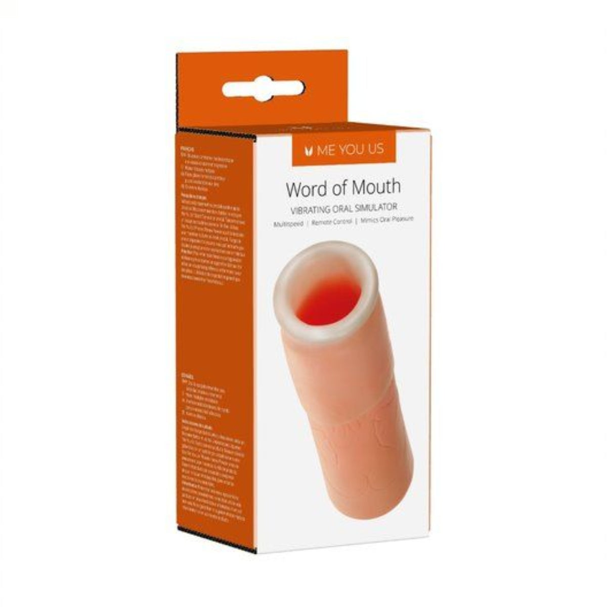 Me You Us Word Of Mouth Vibrating Oral Simulator Pink - Simply Pleasure