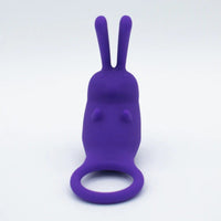 Like A Kitten The Cock Hopper Vibrating Bullet Cock Ring Purple