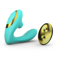 Tracy's Dog OG Pro 2 Clitoral Sucking Vibrator Teal Simply Pleasure Tracy's Dog OG Pro 2 Clitoral Sucking Vibrator Teal Simply Pleasure
