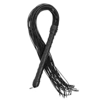 Strict Leather Cord Flogger Black