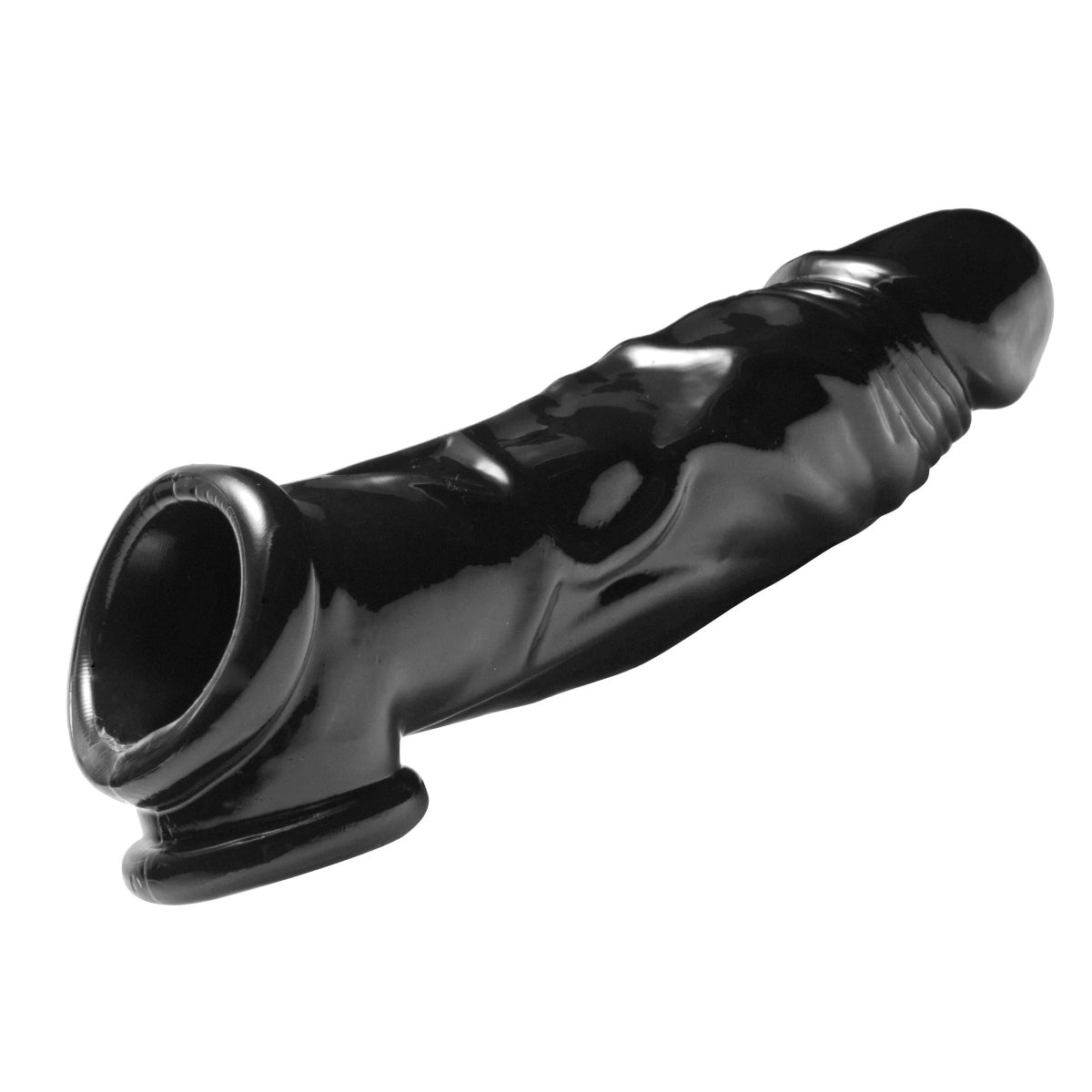 Master Series Fuck Tool Penis Sheath And Ball Stretcher Black