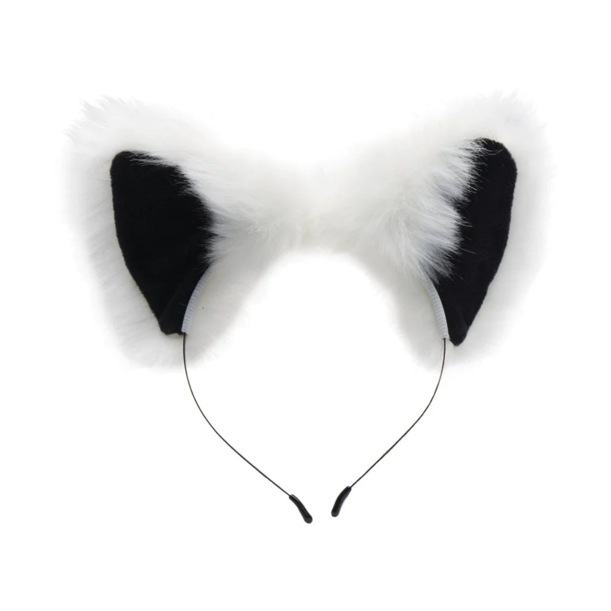 Tailz White Fox Tail Butt Plug And Ears Set White