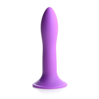Squeeze-It Squeezable Slender Dildo Purple 5 Inch