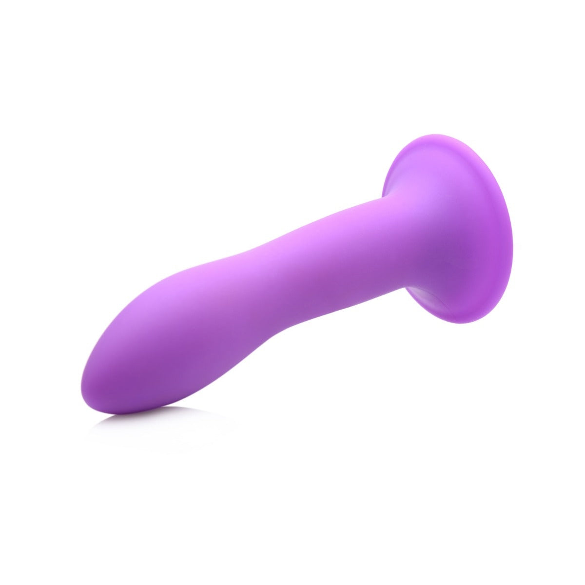 Squeeze-It Squeezable Slender Dildo Purple 5 Inch