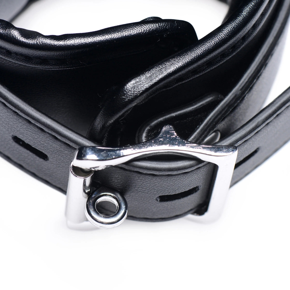 Strict Padded Thigh Sling With Wrist Cuffs Black