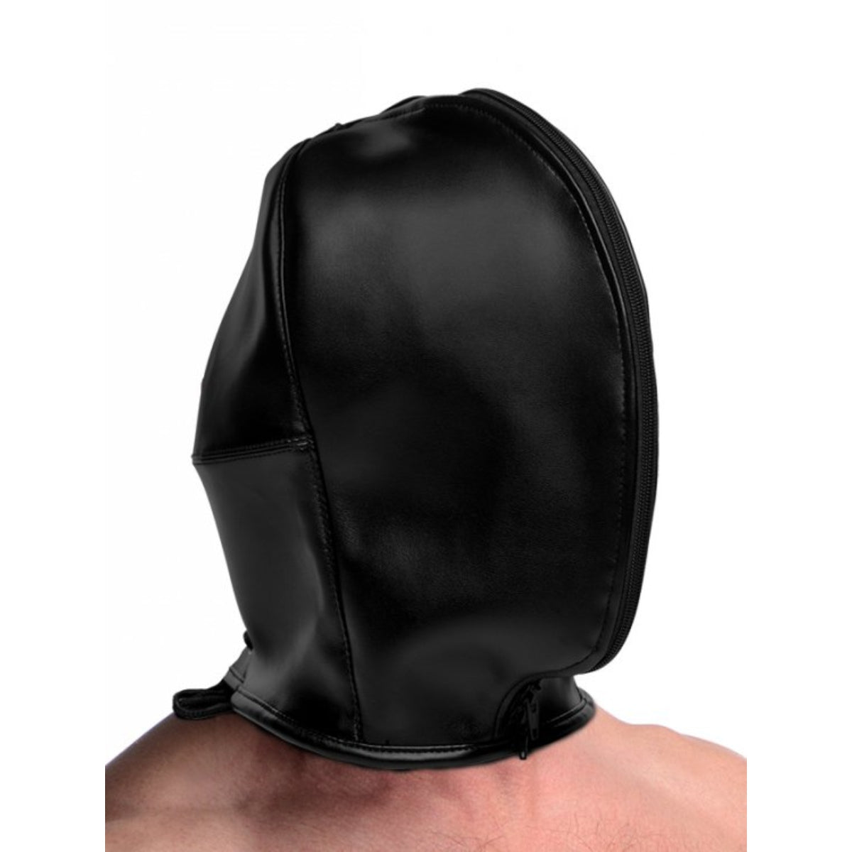 Strict Zip Front Bondage Hood Black | Simply Pleasure