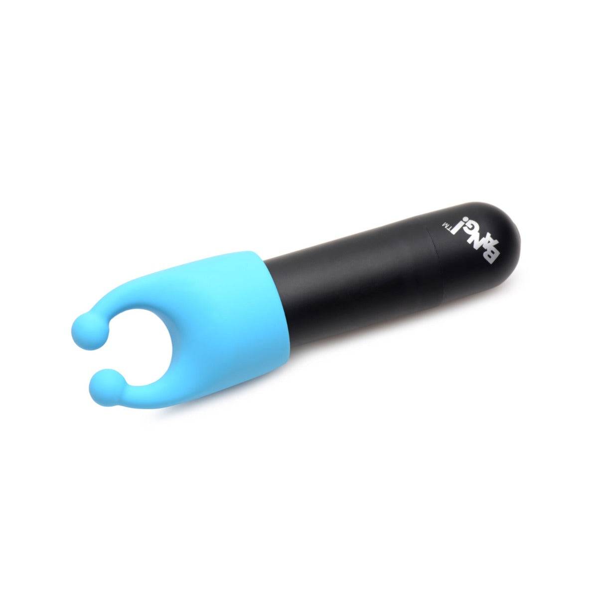 BANG! Rechargeable Vibrating Bullet With 4 Attachments Black - Simply Pleasure