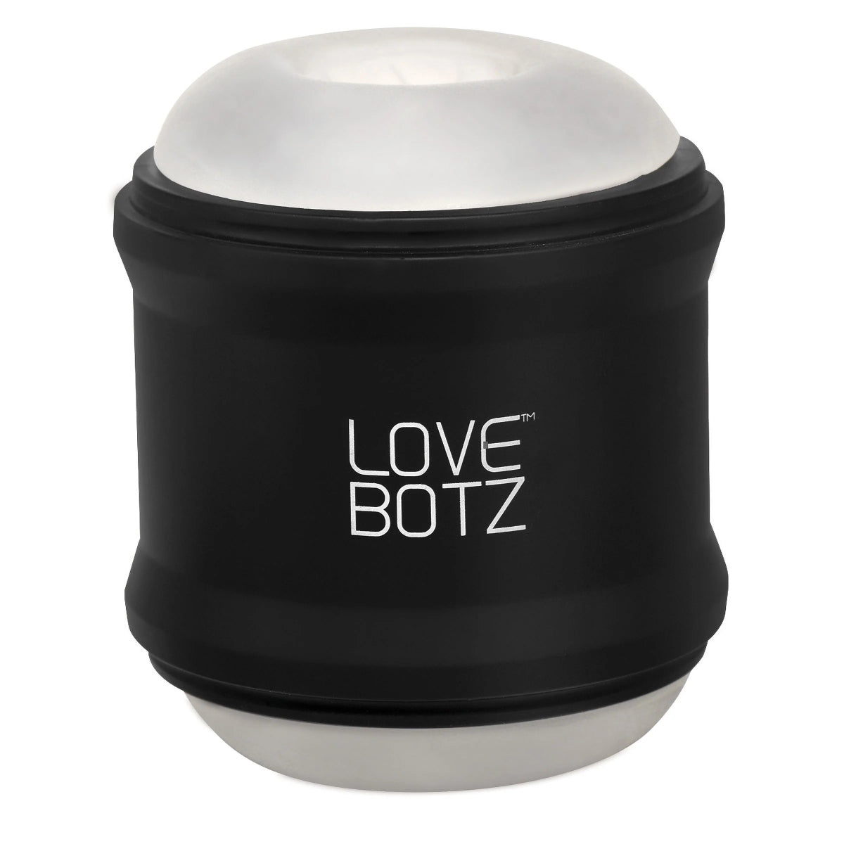 LoveBotz 10X Cyber Stroke Vibrating Stroker Black Clear
