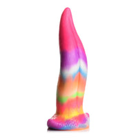 Creature Cocks Unicorn Kiss Glow In The Dark Silicone Dildo Multi Colour - Simply Pleasure