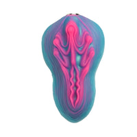 Creature Cocks Vulvaron Vibrating Silicone Grinder Pink Blue
