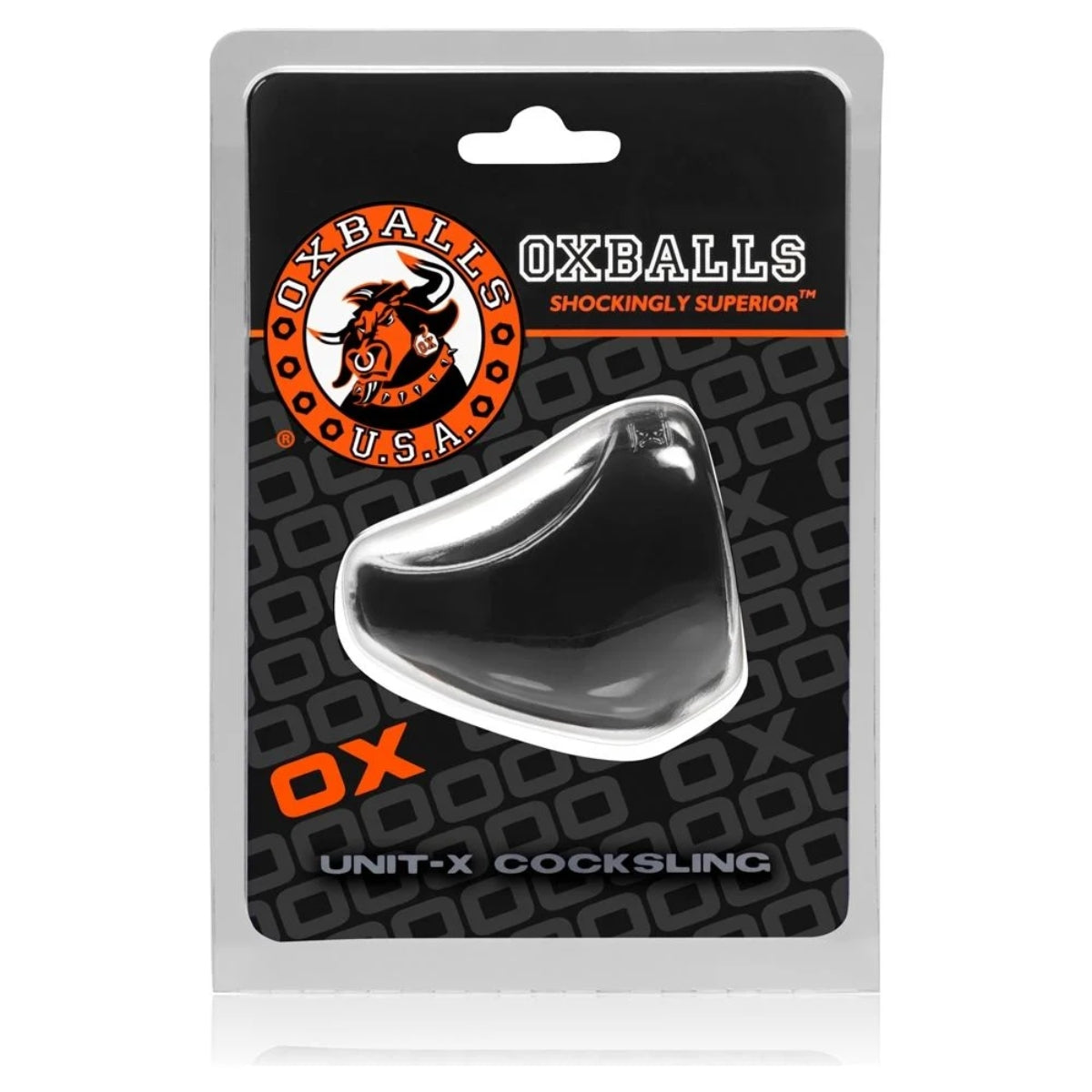 Oxballs Unit X Cocksling Black