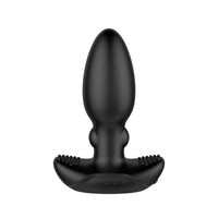 Nexus Beat Thumping & Vibrating Rechargeable Butt Plug Black