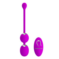 Pretty Love Willie Remote Control Vibrating Kegel Ball Purple