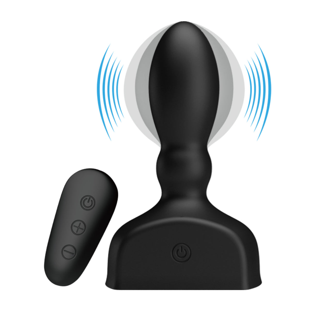 Pretty Love Mr Play Inflatable Anal Plug Black