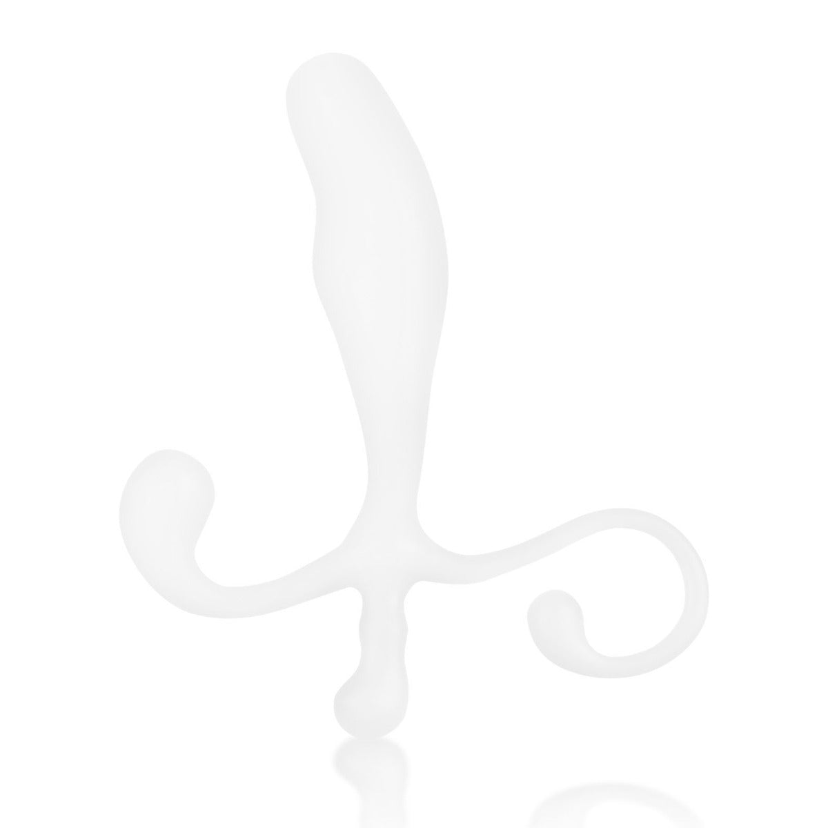 Blue Line Male P-Spot Anal Massager White 5 Inch - Simply Pleasure