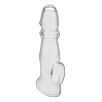 Blue Line Girthy Penis Enhancing Sleeve Extension 6.75 Inch - Simply Pleasure
