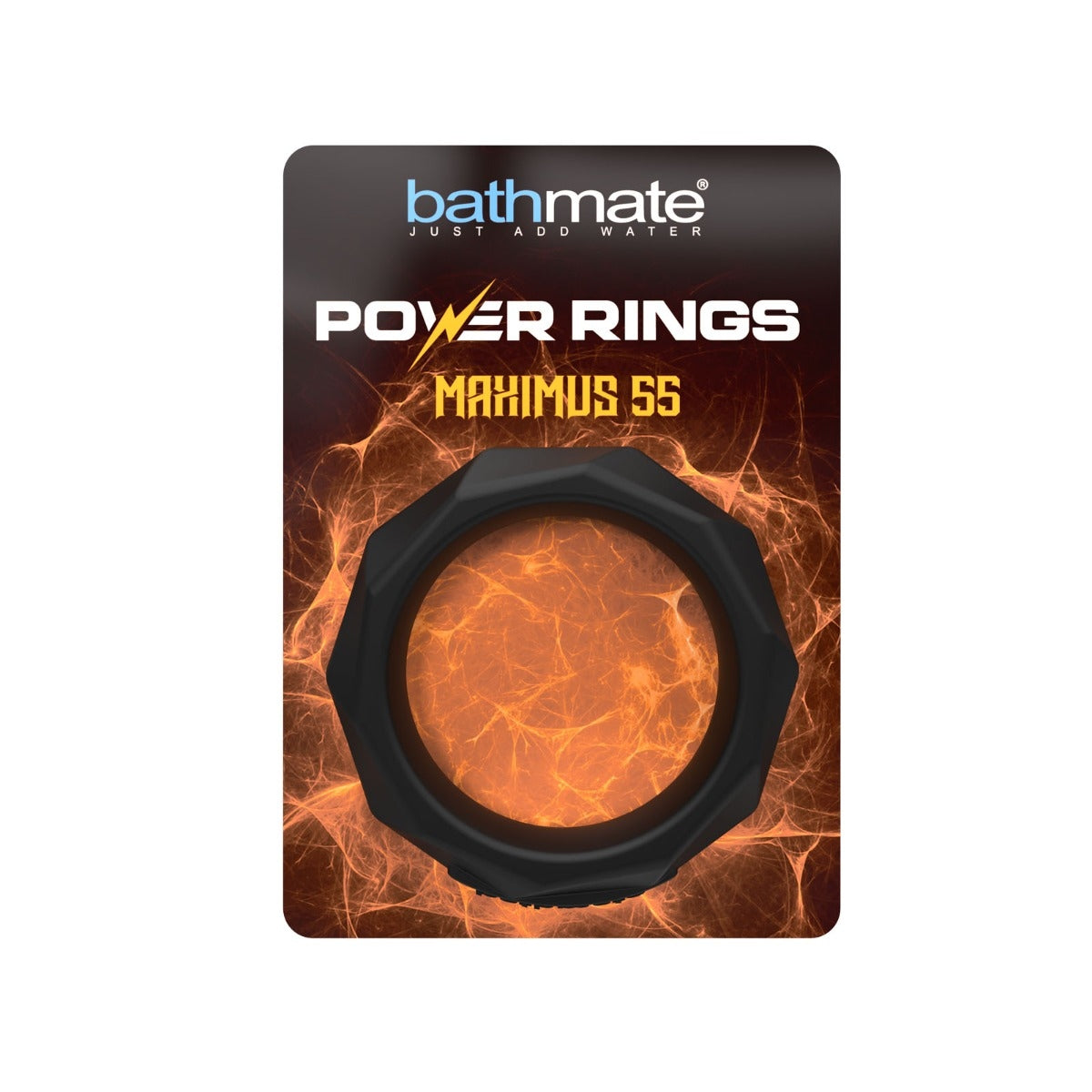 Bathmate Power Ring Maximus 55 Cock Ring Black - Simply Pleasure
