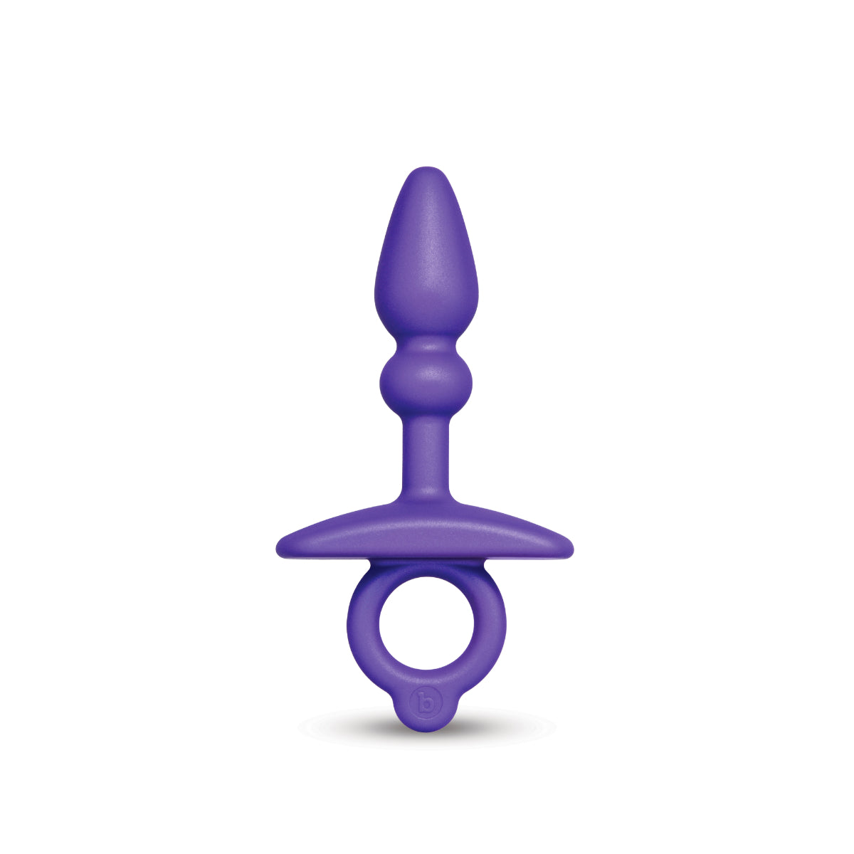 b-Vibe Butties Dart Silicone Anal Butt Plug Purple