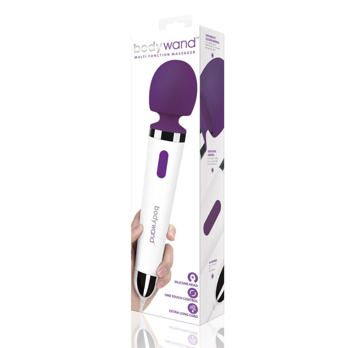 Bodywand Multi Function Vibrating Wand Violet - Simply Pleasure