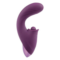 Bodywand ID Bump Curved Dual Stimulating Vibrator Wine Purple